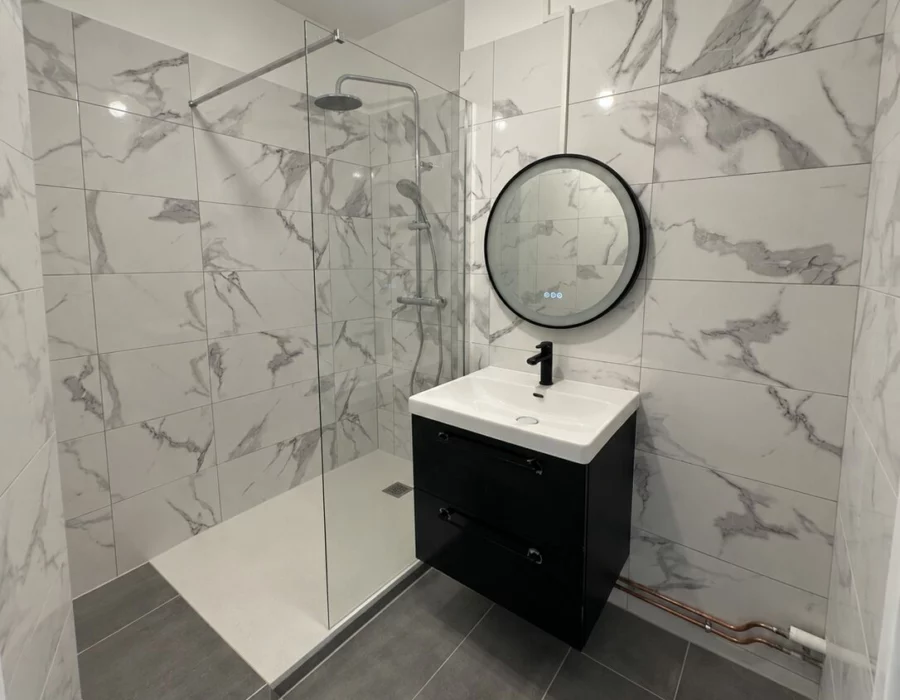 Après — Rénovation complète d'une salle de bain à Troyes